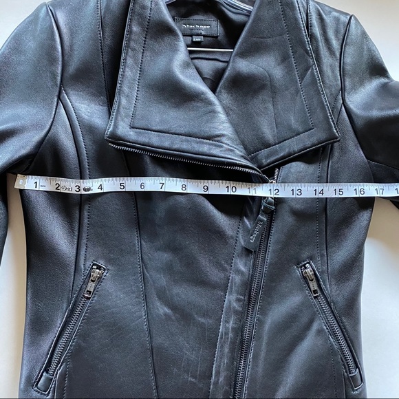 MACKAGE ASYMMETRICAL LEATHER - Picture 4 of 13